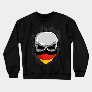 German Bandana Skull Crewneck Sweatshirt